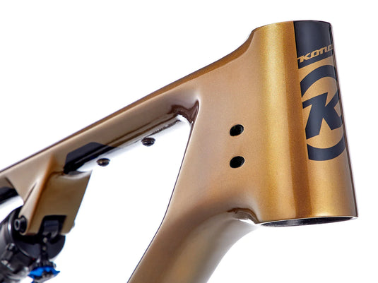 Hei Hei CR G10 Frameset - Full Suspension - Gold