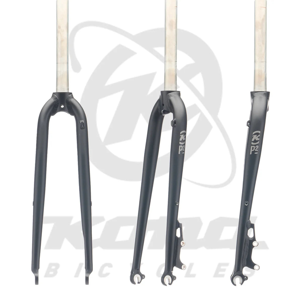 Kona Spares Forks CMPFKP2A700D Project 2 700 C Alloy fork Matt Black