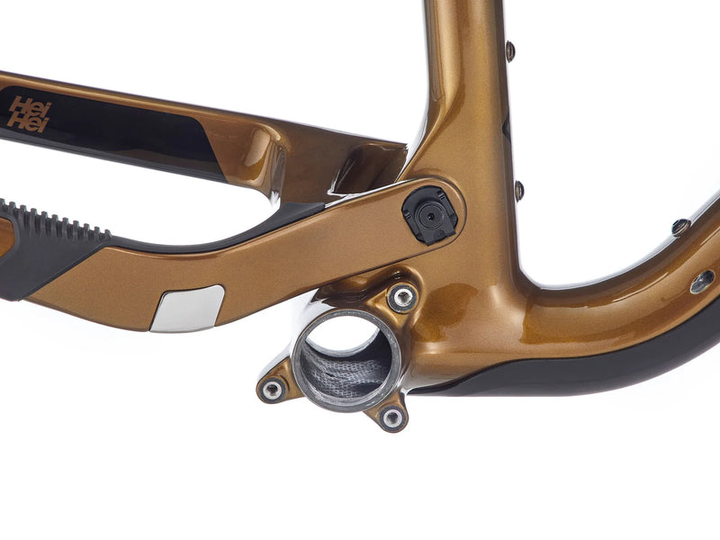 Load image into Gallery viewer, Hei Hei CR G10 Frameset - Full Suspension - Gold
