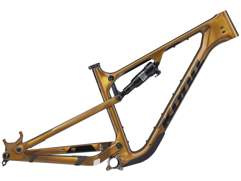 Load image into Gallery viewer, Hei Hei CR G10 Frameset - Full Suspension - Gold
