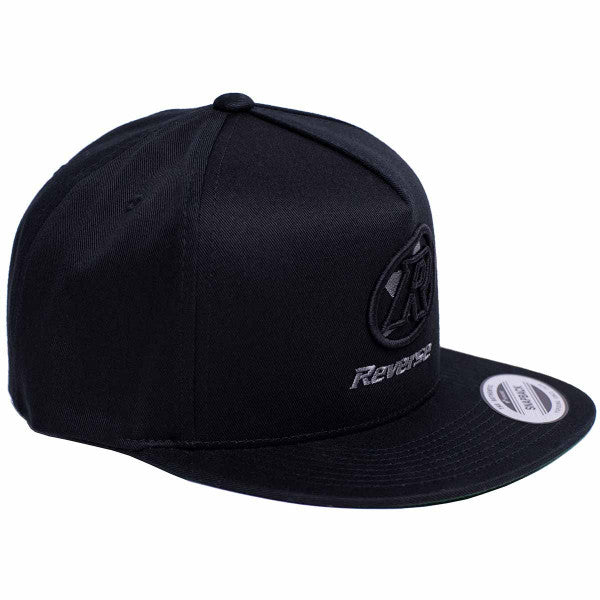 Load image into Gallery viewer, Reverse - Snapback Logo Cap - Black/Grey
