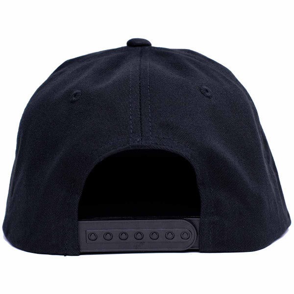 Load image into Gallery viewer, Reverse - Snapback Logo Cap - Black/Grey
