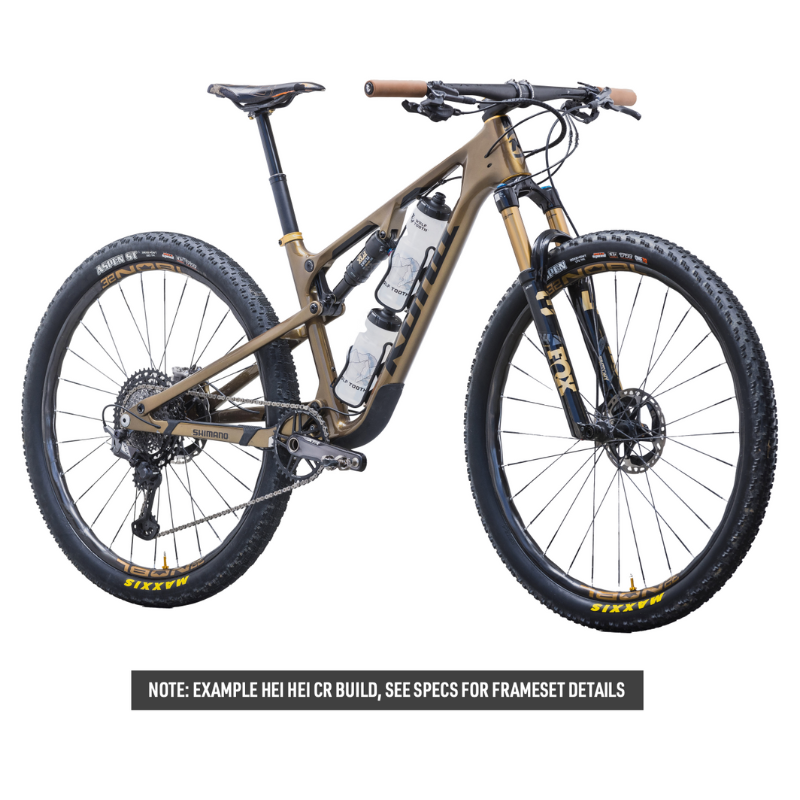 Load image into Gallery viewer, Hei Hei CR G10 Frameset - Full Suspension - Gold
