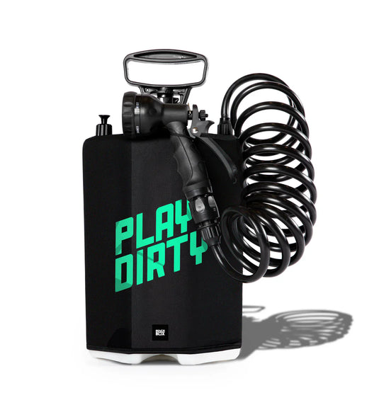 Shower Tank - Play Dirty - Black