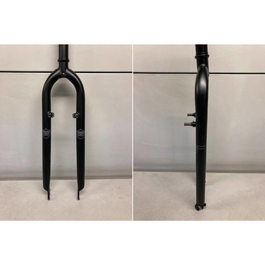 Kona Spares - Forks - FORK09SM - P2 Forks Black V -Brake Steel 700c