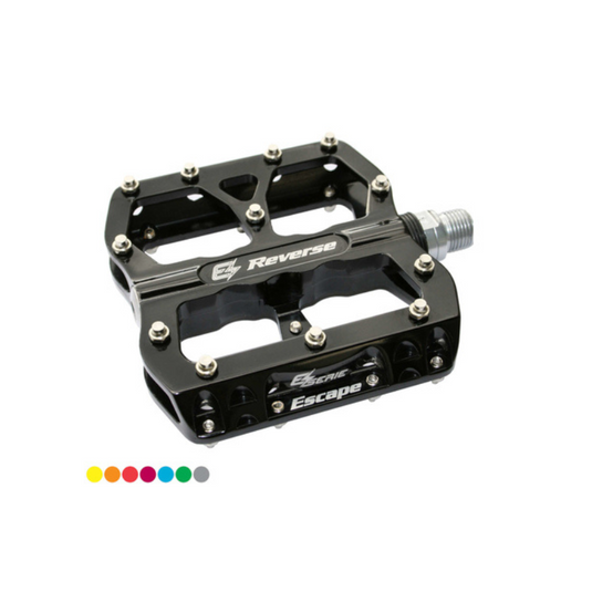 flat pedal reverse Reverse | E-Escape Pedal Black Optimised pedalbody for E-Bikes