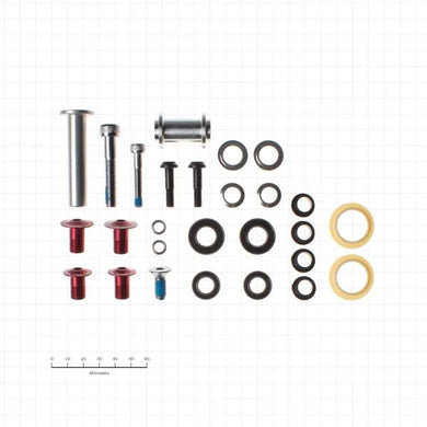 Kona Spares - Bearing Kits - CMPXCBK08 - Bushings Kit XC#8 2008