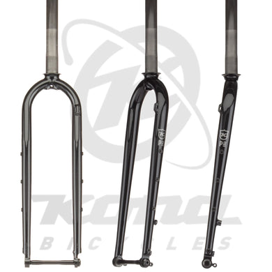 Kona Spares - Forks - CMPFKP229FDETA - Kona Road Touring fork - A/C: 430mm - offset: 45mm - Flat Mount Brake