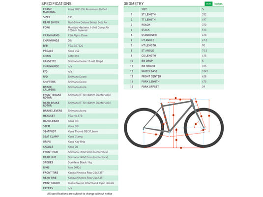 Kona - Process 24 - Kids Bike