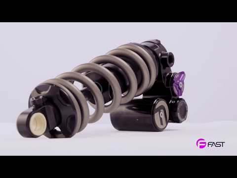 Load and play video in Gallery viewer, FAST - Fenix Shock - Trunnion Head - Purple
